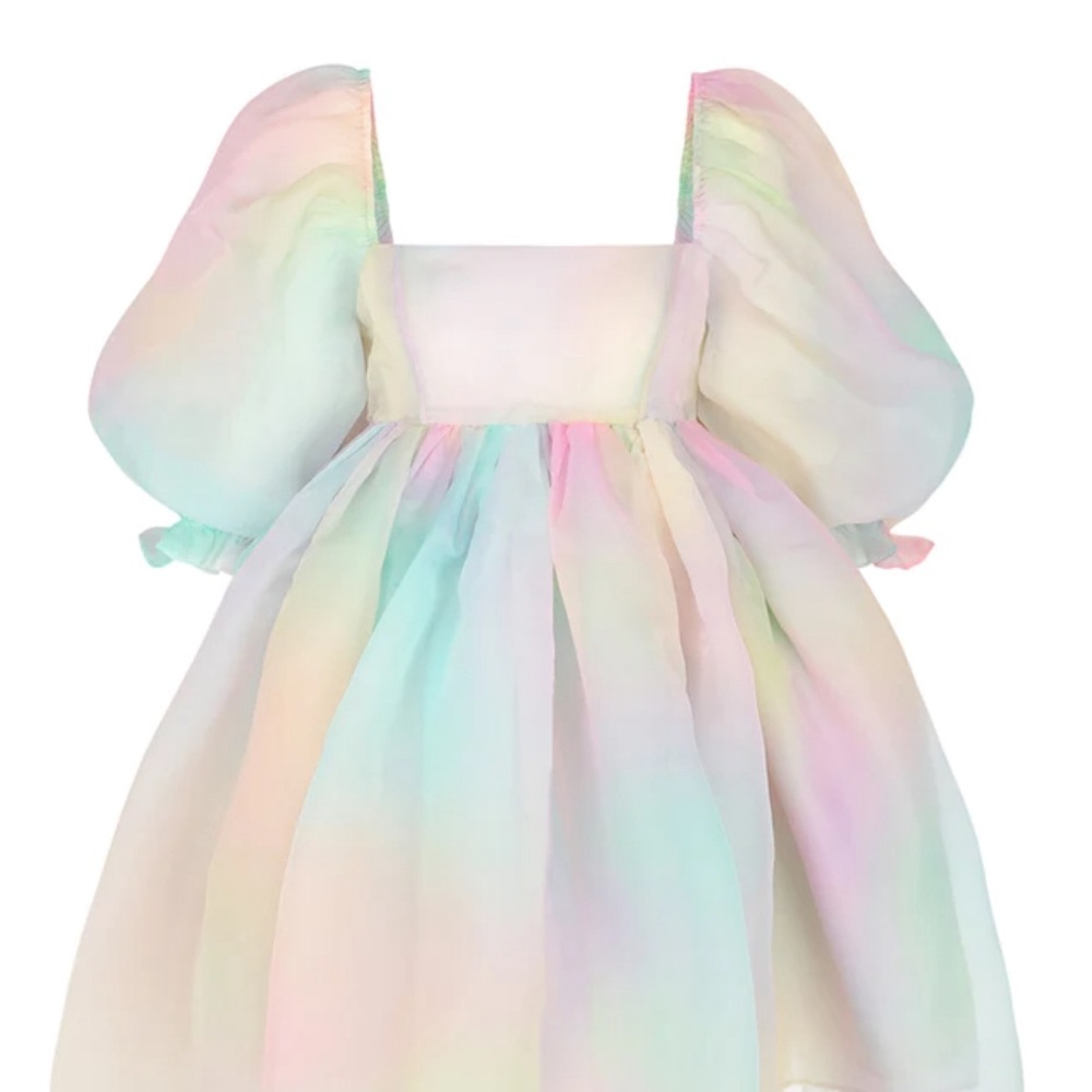 Rainbow Puff Selkie in L